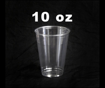 Plastic Clear Mixing Cups 10 OZ. QTY: 50