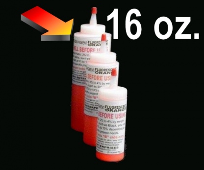 16 oz Pigment-Fluorescent Orange