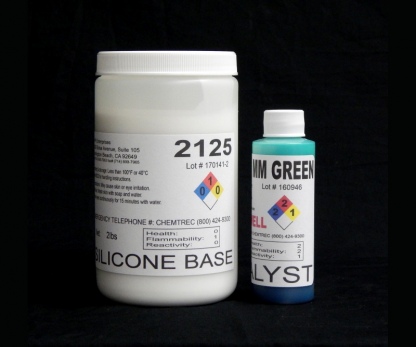 2 lb Kit :  #2125 Base w/ MM Green Catalyst - (25 shore A durometer)