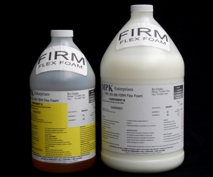 1 Gal Kit (11.5 lb) : MPK-301 : 8 lb Firm Pour Foam - (3.5 lb A and 8 lb B)