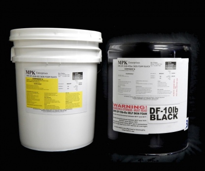 DF10lb BLACK Pail Kit (59lb kit = 19lb A / 40lb B)