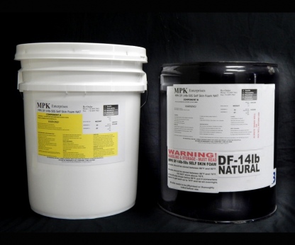 DF14lb NATURAL Pail Kit (59lb kit = 19lb A / 40lb B)