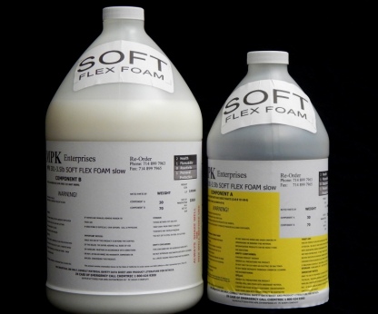 1 Gal Kit (11.5 lb) : MPK-301 3.5 lb Soft Pour Foam - (3.5 lb A and 9 lb B)