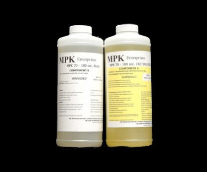 4 lb Kit : MPK-70 : 180 Sec 2 Part Polyurethane Casting Resin